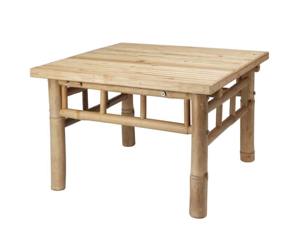 Τραπέζι Bamboo - 57X57X38Cm