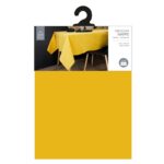 Τραπεζομάντηλα & Πετσέτες Δειπνου Cotton Tablecloth Mustard 140X250Cm Tx9367
