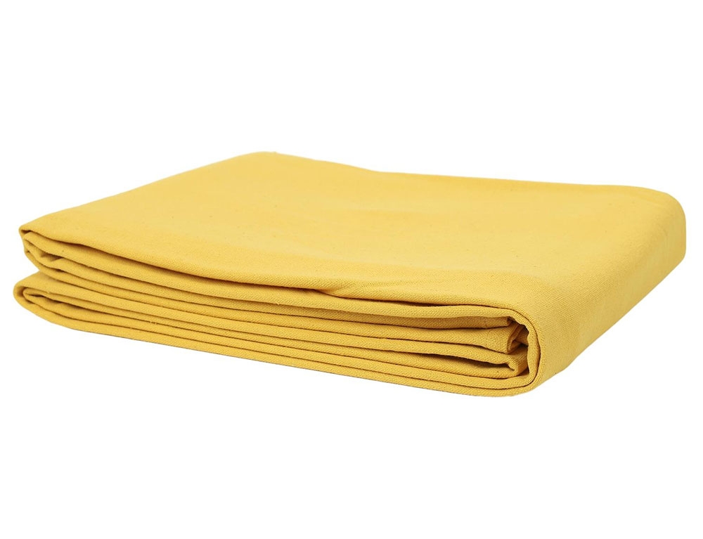 Τραπεζομάντηλα & Πετσέτες Δειπνου Cotton Tablecloth Mustard 140X250Cm Tx9367