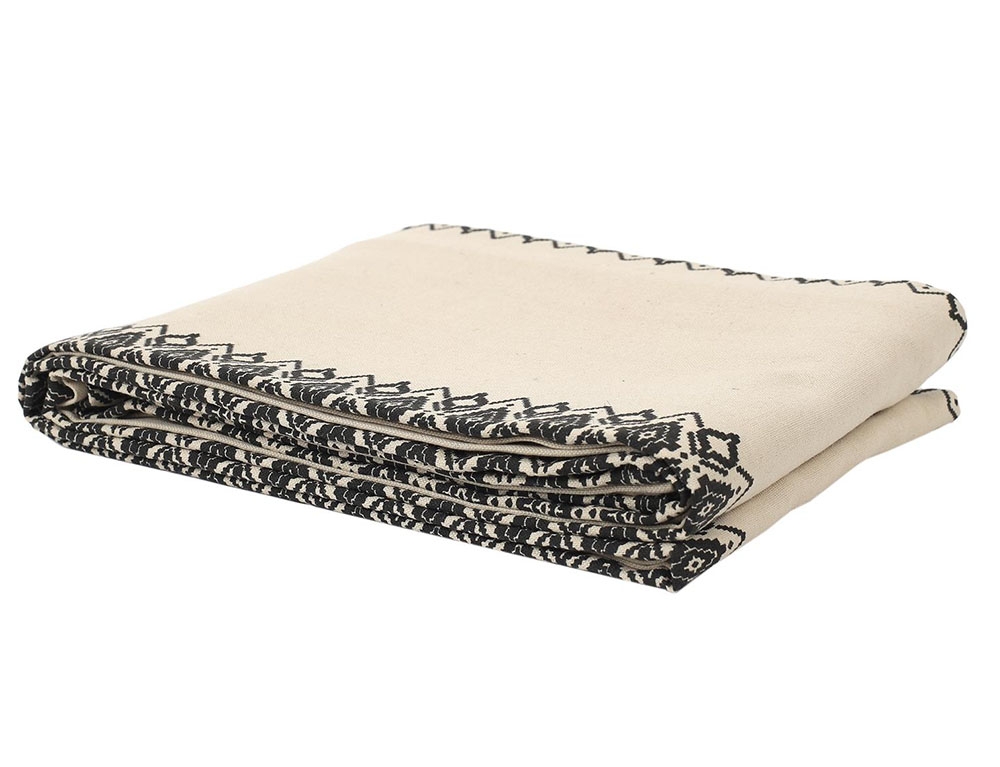 Τραπεζομάντηλα & Πετσέτες Δειπνου Ethnic Printed Cotton Tablecloth 140X250Cm Tx9370