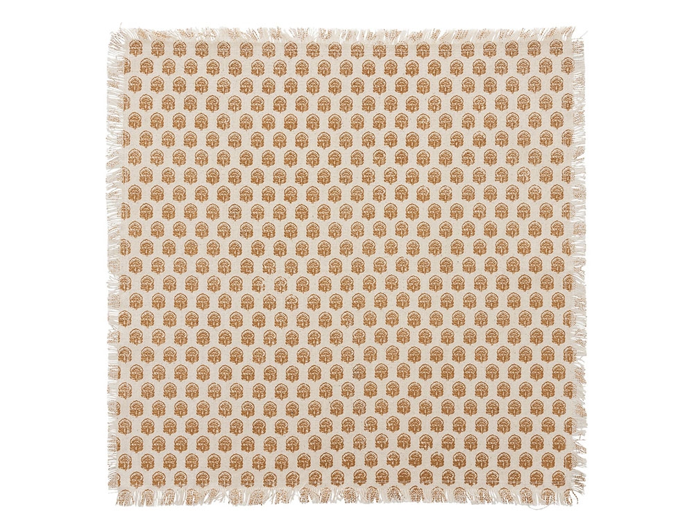 Τραπεζομάντηλα & Πετσέτες Δειπνου Napk Print Maha Indie40X40 X2