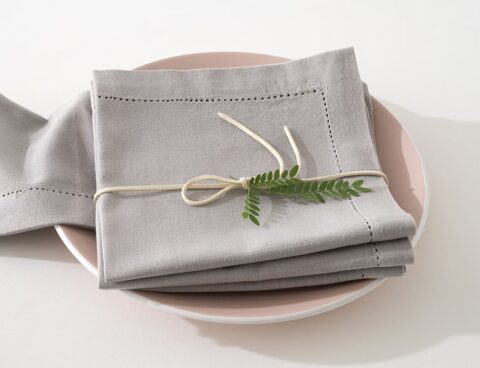 Τραπεζομάντηλα & Πετσέτες Δειπνου Napkin Chambray Lg X4