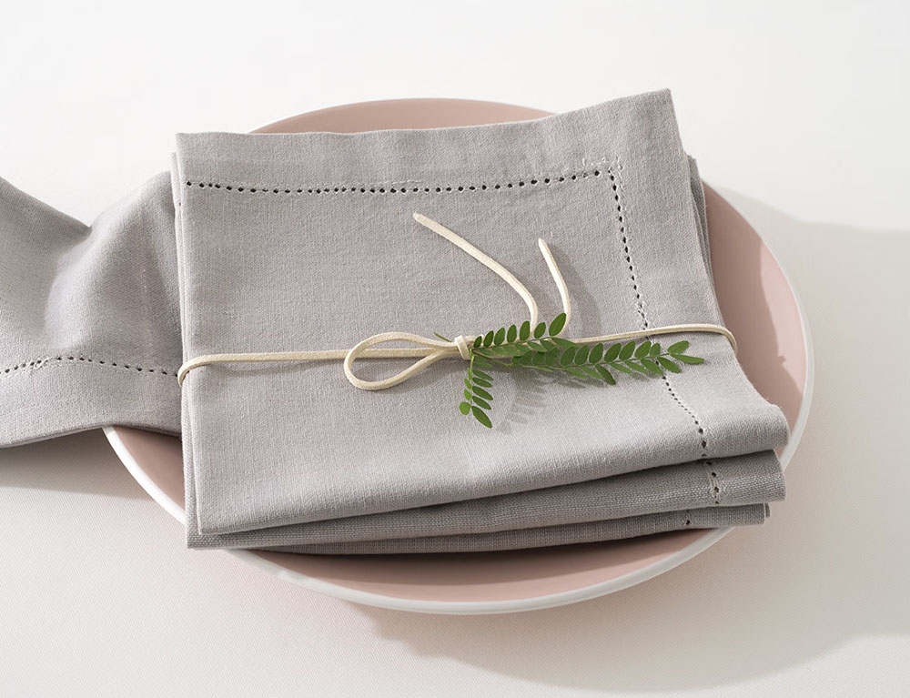 Τραπεζομάντηλα & Πετσέτες Δειπνου Napkin Chambray Lg X4
