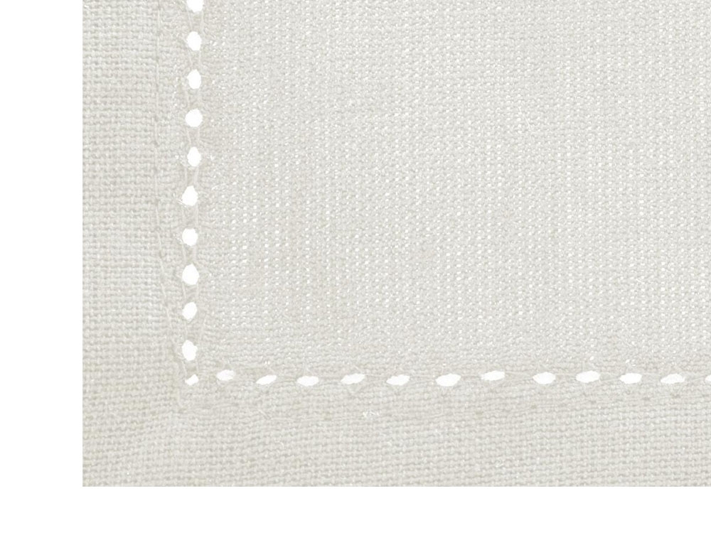 Τραπεζομάντηλα & Πετσέτες Δειπνου Napkin Chambray White X4 Atmosphera 146341Z