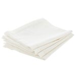 Τραπεζομάντηλα & Πετσέτες Δειπνου Napkin Chambray White X4 Atmosphera 146341Z