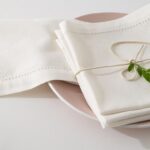 Τραπεζομάντηλα & Πετσέτες Δειπνου Napkin Chambray White X4 Atmosphera 146341Z