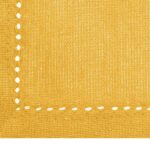 Τραπεζομάντηλα & Πετσέτες Δειπνου Napkin Chambray Yellow X4