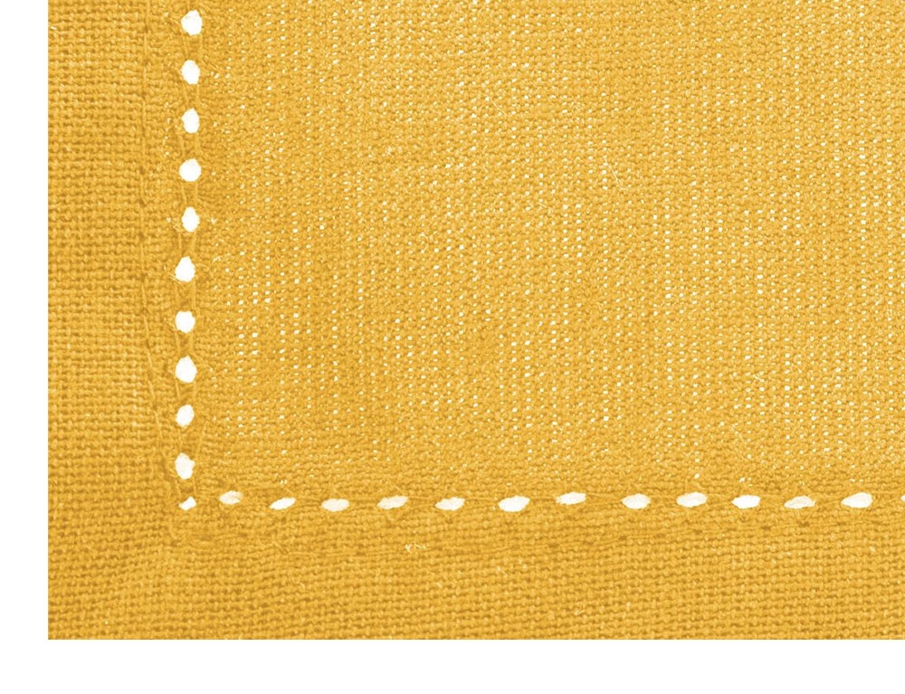 Τραπεζομάντηλα & Πετσέτες Δειπνου Napkin Chambray Yellow X4