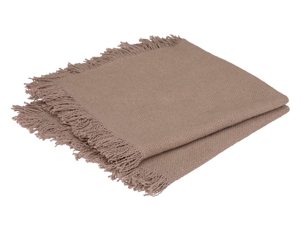 Τραπεζομάντηλα & Πετσέτες Δειπνου Napkin Cot Maha Grey 40X40 X2