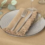 Τραπεζομάντηλα & Πετσέτες Δειπνου Napkin Cot Maha Lin 40X40 X2 Atmosphera 194372D