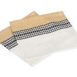 Τραπεζομάντηλα & Πετσέτες Δειπνου Napkin Dolly Cot Wh 40X40 X2