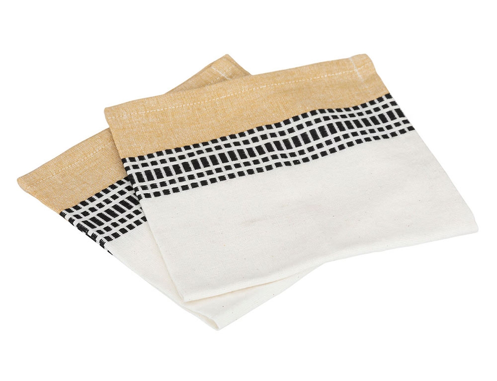 Τραπεζομάντηλα & Πετσέτες Δειπνου Napkin Dolly Cot Wh 40X40 X2