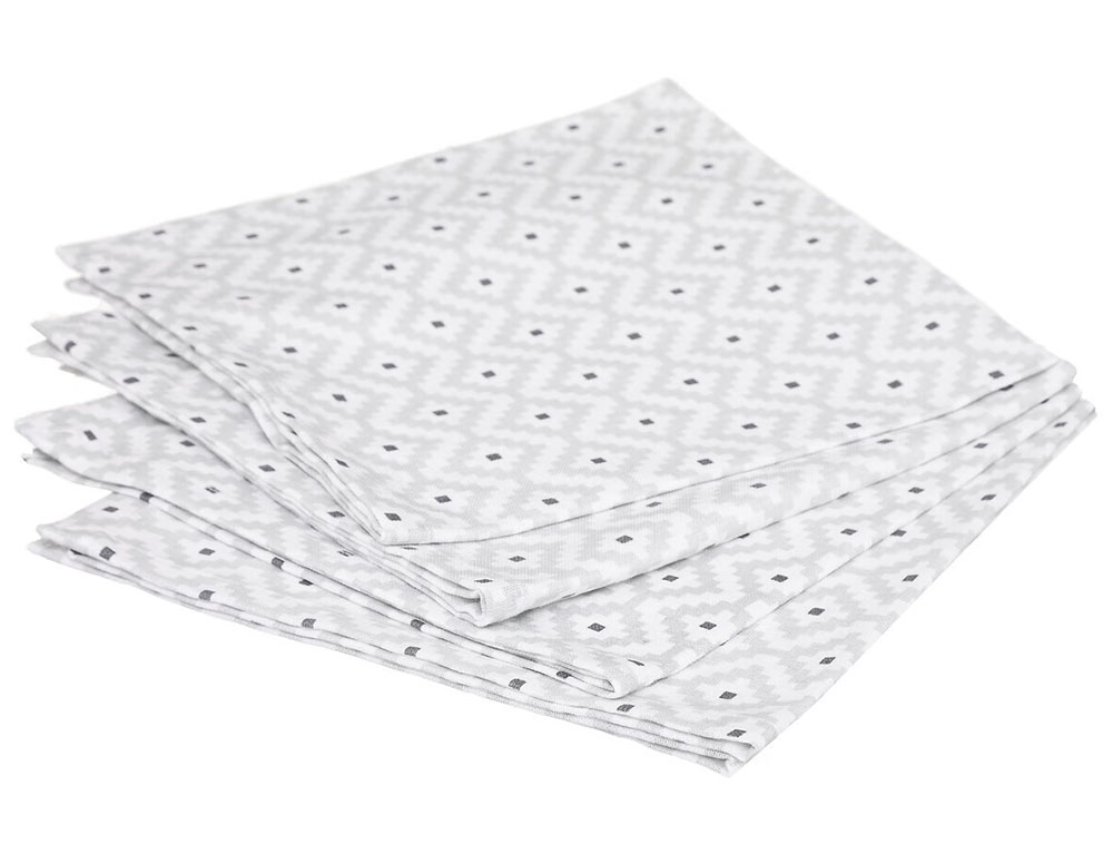 Τραπεζομάντηλα & Πετσέτες Δειπνου Napkin Print Ctn Etnik X4