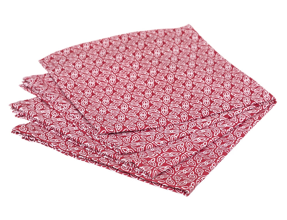 Τραπεζομάντηλα & Πετσέτες Δειπνου Napkin Print Ctn Olia X4
