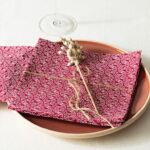 Τραπεζομάντηλα & Πετσέτες Δειπνου Napkin Print Ctn Olia X4