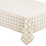 Τραπεζομάντηλα & Πετσέτες Δειπνου Nappe Cot Carreau Cor 150X250