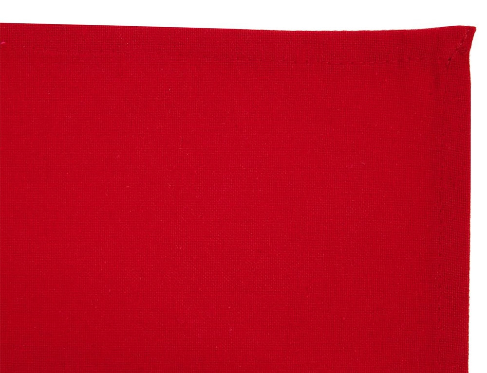 Τραπεζομάντηλα & Πετσέτες Δειπνου Red Cotton Napkins S/4