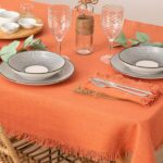 Τραπεζομάντηλα & Πετσέτες Δειπνου Tablecloth Cot Maha Tc 150X250 Atmosphera 194371N