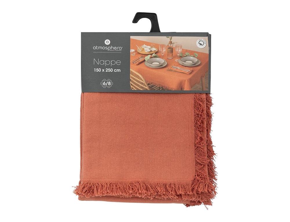 Τραπεζομάντηλα & Πετσέτες Δειπνου Tablecloth Cot Maha Tc 150X250 Atmosphera 194371N
