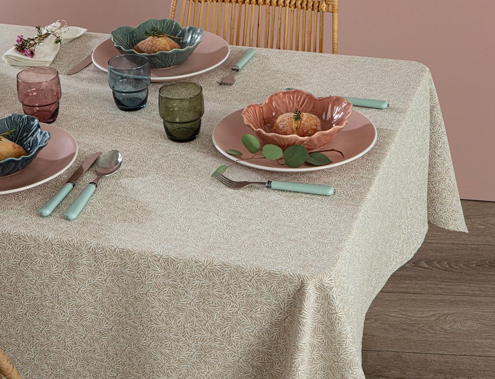 Τραπεζομάντηλα & Πετσέτες Δειπνου Tablecloth Kadi Edi 150X250 Atmosphera 178553A