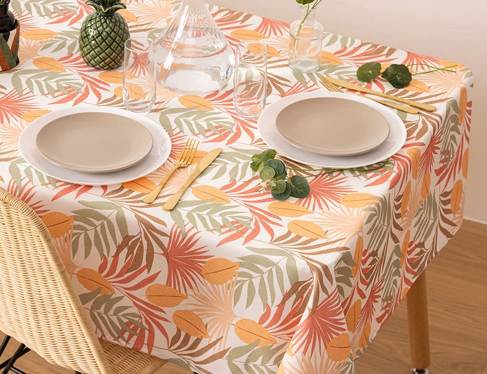 Τραπεζομάντηλα & Πετσέτες Δειπνου Tablecloth Print Sahypa140X240 Atmosphera 163930A2