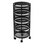 Τρόλεϊ Κουζίνας 4 Rotative Baskets Metal Troll