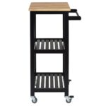 Τρόλεϊ Κουζίνας Black Trolley 37X45X84.5Cm Hd7105