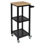 Τρόλεϊ Κουζίνας Black Trolley 37X45X84.5Cm Hd7105