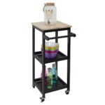 Τρόλεϊ Κουζίνας Black Trolley 37X45X84.5Cm Hd7105