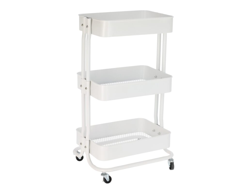 Τρόλεϊ Κουζίνας Kitchentrolley 3 Layers White