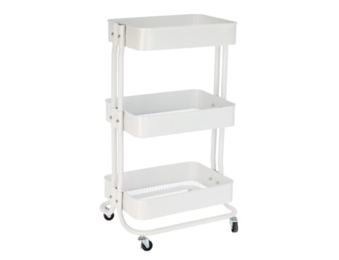 Τρόλεϊ Κουζίνας Kitchentrolley 3 Layers White