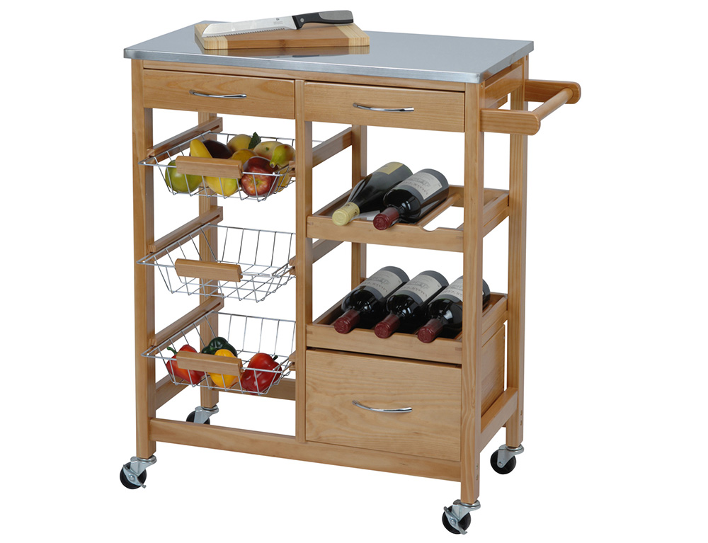Τρόλεϊ Κουζίνας Koyz Trolley Eh Ca 66X36X84Cm 784400000