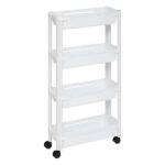 Τρόλεϊ Κουζίνας White 4 Extend Pp Trolley Five 189991B