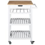 Τρόλεϊ Κουζίνας White Trolley 40X61X84.5Cm Hd7103