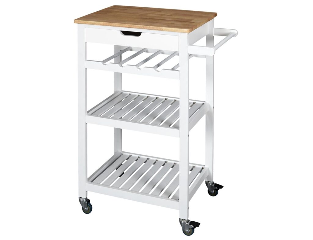 Τρόλεϊ Κουζίνας White Trolley 40X61X84.5Cm Hd7103