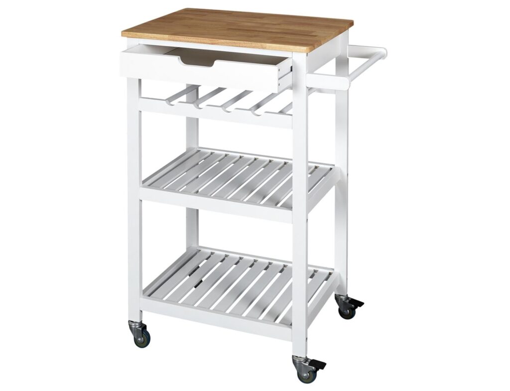 Τρόλεϊ Κουζίνας White Trolley 40X61X84.5Cm Hd7103