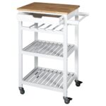 Τρόλεϊ Κουζίνας White Trolley 40X61X84.5Cm Hd7103