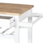 Τρόλεϊ Κουζίνας White Trolley 40X61X84.5Cm Hd7103