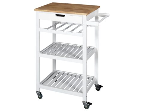 Τρόλεϊ Κουζίνας White Trolley 40X61X84.5Cm Hd7103