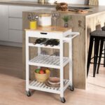 Τρόλεϊ Κουζίνας White Trolley 40X61X84.5Cm Hd7103