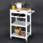 Τρόλεϊ Κουζίνας White Trolley 40X61X84.5Cm Hd7103