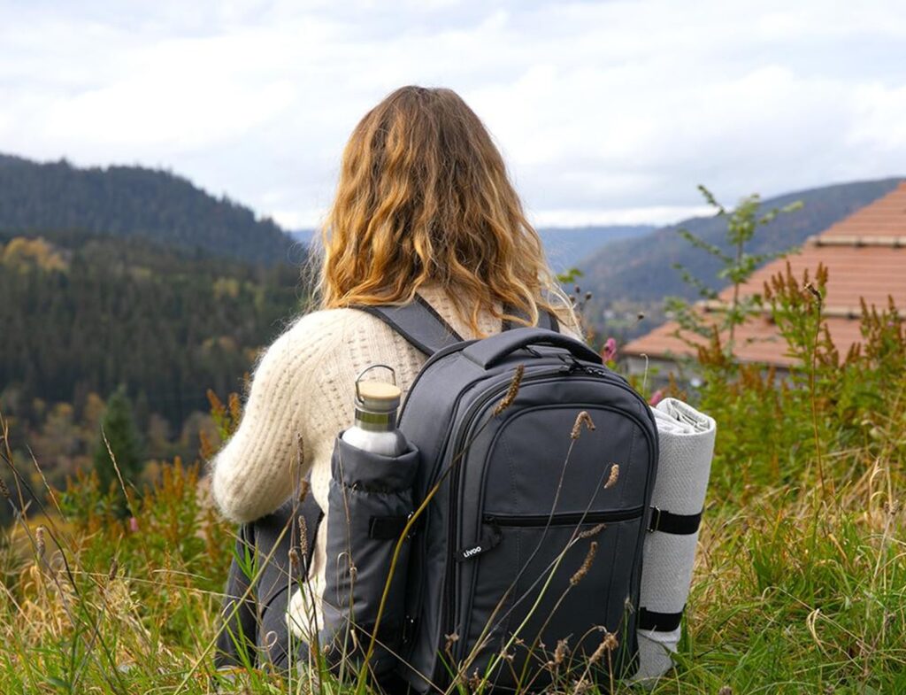 Τσάντες & Καλάθια Τροφίμων Και Πικνικ 4 Person Picnic Backpack Livoo Sep149