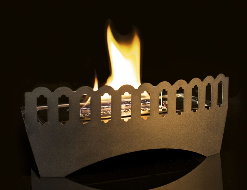 Τζάκι Classic Tenderflame - 41X23X17Cm - Black