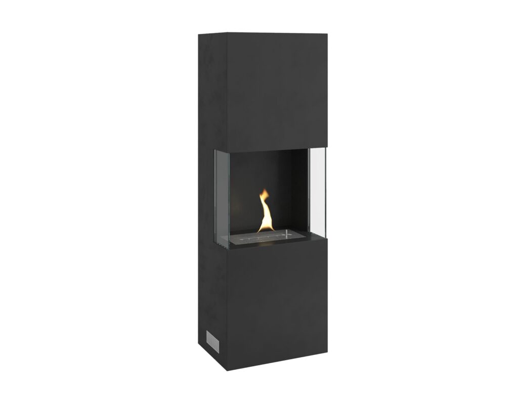 Τζάκι Indie Tenderflame - 50X34X170Cm - Black