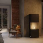 Τζάκι Indie Tenderflame - 50X34X170Cm - Black