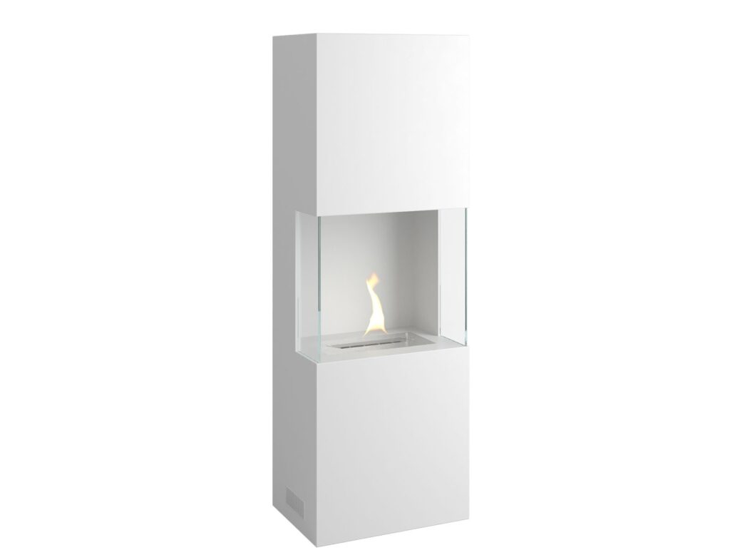 Τζάκι Indie Tenderflame - 50X34X170Cm - White