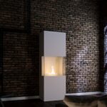 Τζάκι Indie Tenderflame - 50X34X170Cm - White