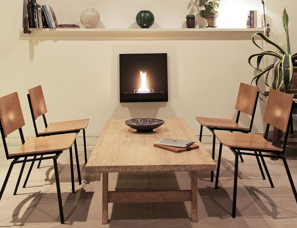 Tζάκι Square 180 Tenderflame - 57.5X23X57.5Cm - Black