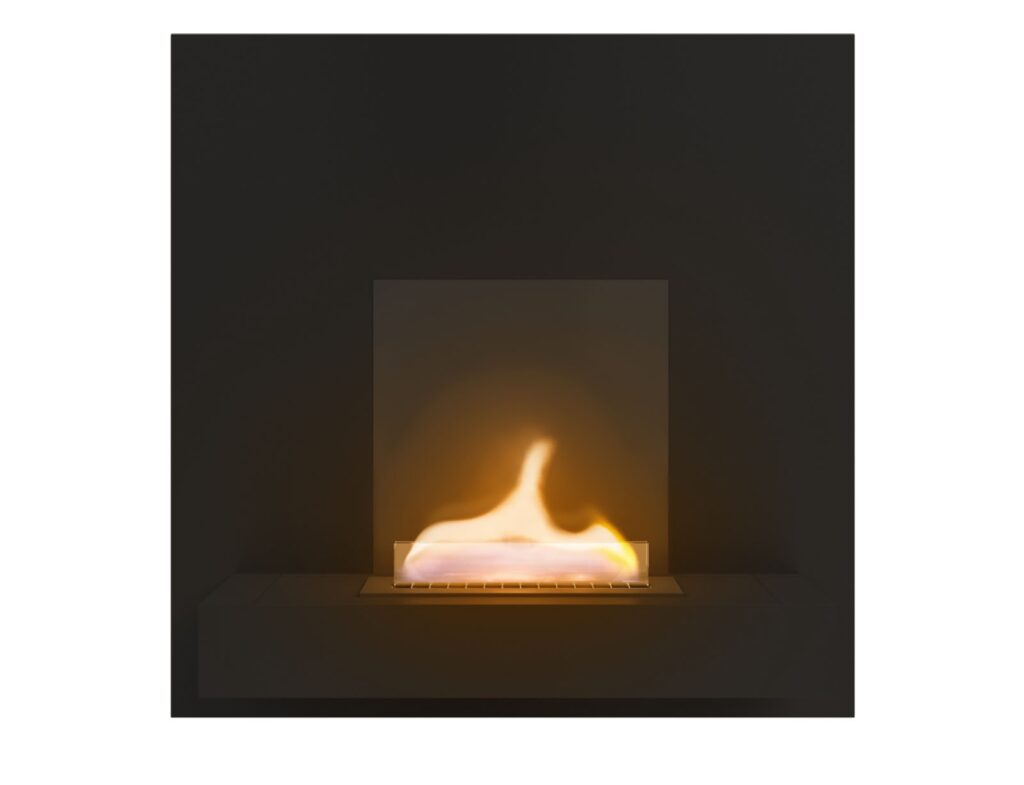 Tζάκι Square 180 Tenderflame - 57.5X23X57.5Cm - Black