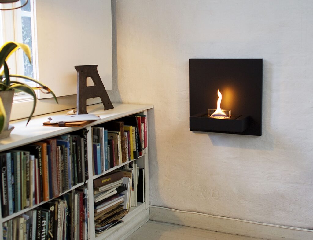 Tζάκι Square 90 Tenderflame - 45X23X45Cm - Black
